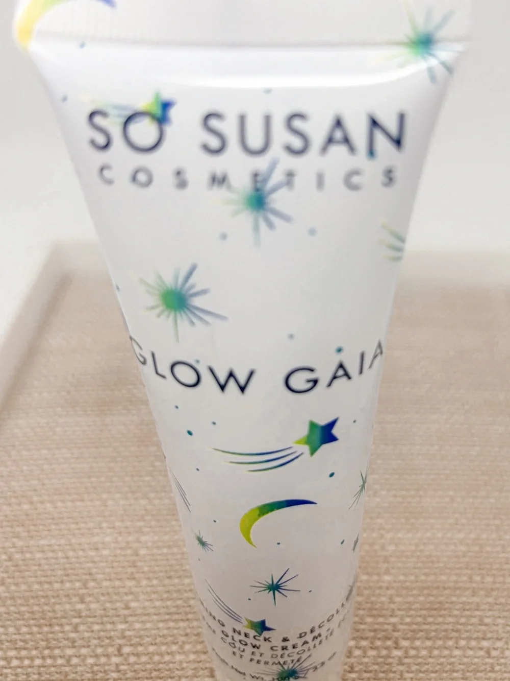 So Susan Cosmetics Glow Gaia Firming Neck and Décolleté Glow Crème, NEW MSRP $52